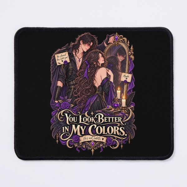 Item preview, You Look Better in My Colors – Dark Romance Couple  designed and sold by JPCuteDesign.