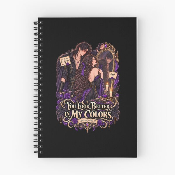 Item preview, You Look Better in My Colors – Dark Romance Couple  designed and sold by JPCuteDesign.
