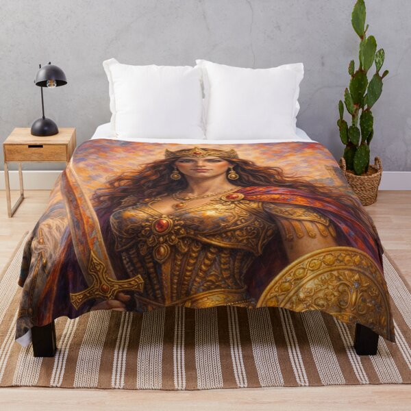 Item preview, Zenobia of Palmyra – A Warrior Queen Painting designed and sold by GalleryKauffeld.