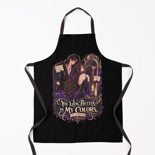 Item preview, You Look Better in My Colors – Dark Romance Couple designed and sold by JPCuteDesign.