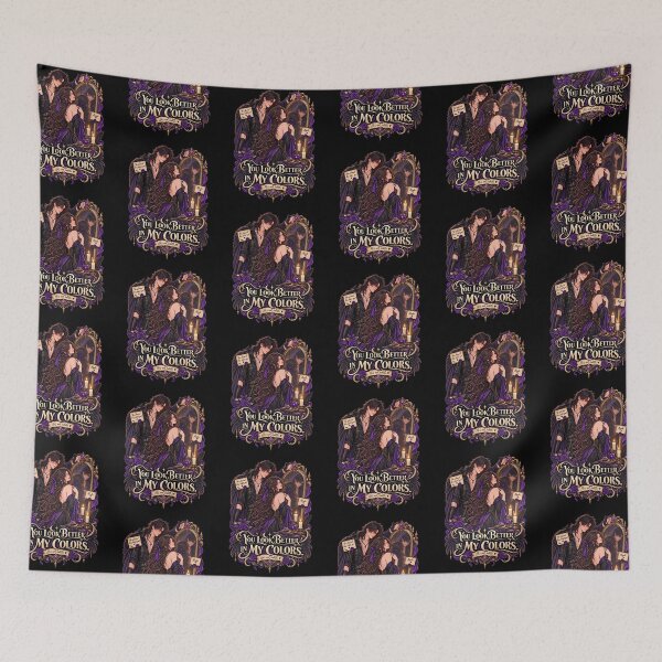 Item preview, You Look Better in My Colors – Dark Romance Couple  designed and sold by JPCuteDesign.