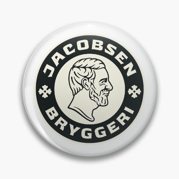 Item preview, Jacobsen Bryggeri Classic Brewery Seal Logo designed and sold by guayre.