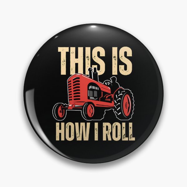 Item preview, Retro Red Tractor This Is How I Roll Farm Life designed and sold by GiaoCalonas.