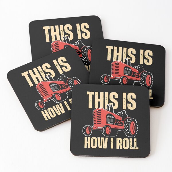 Item preview, Retro Red Tractor This Is How I Roll Farm Life designed and sold by GiaoCalonas.