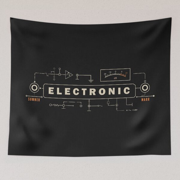 Item preview, Electronic Band — Minimalist Circuit Design designed and sold by THE MODA STEREO.