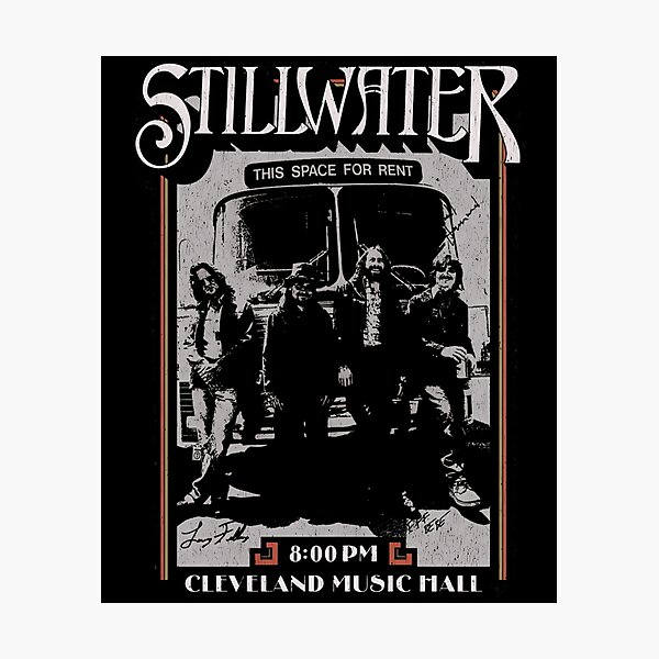Item preview, STILLWATER - ALMOST FAMOUS TOUR 73 BLUE designed and sold by Pixelb00nz8Bit.