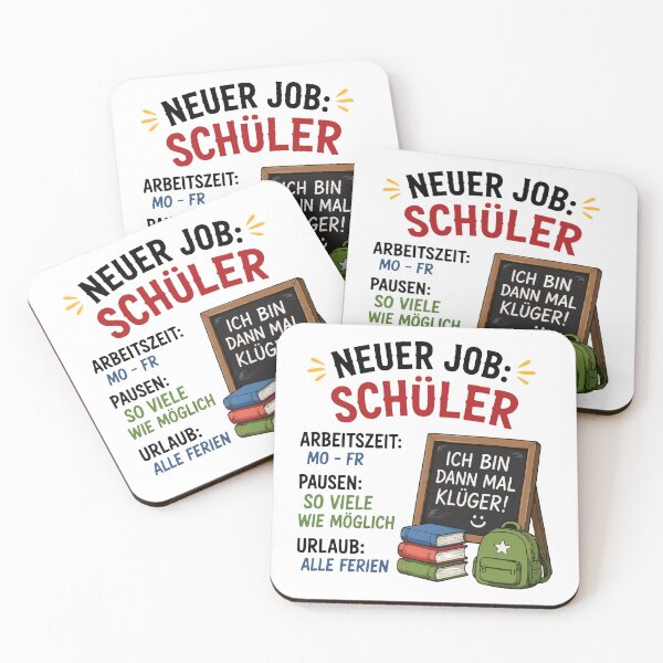 Item preview, New job - schoolchild designed and sold by Fritz-Nicole Print Shop.