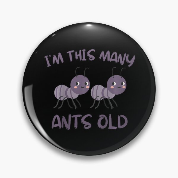 Item preview, I’m This Many Ants Old Funny 2nd Birthday designed and sold by VioletNance.