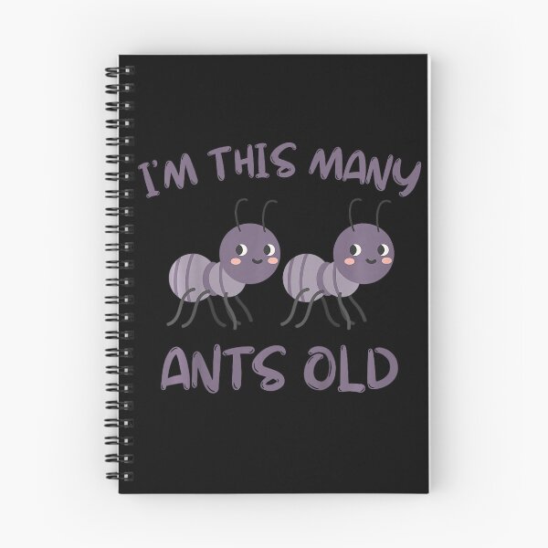 Item preview, I’m This Many Ants Old Funny 2nd Birthday designed and sold by VioletNance.