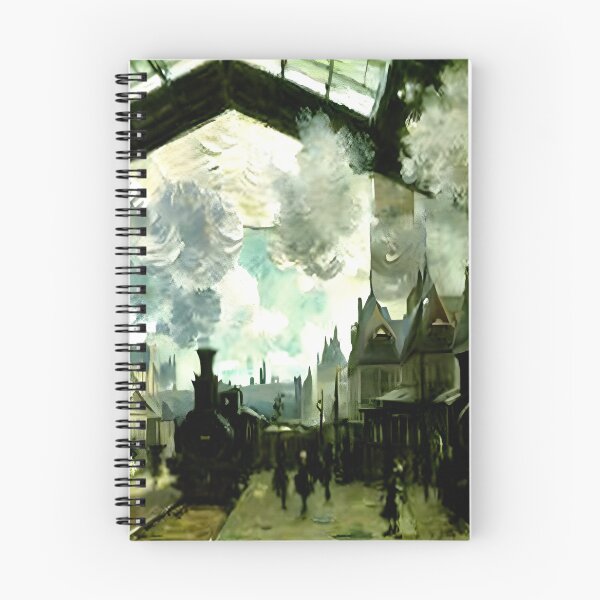 Item preview, Exterior of Saint-Lazare Station  designed and sold by artdesignsnow.