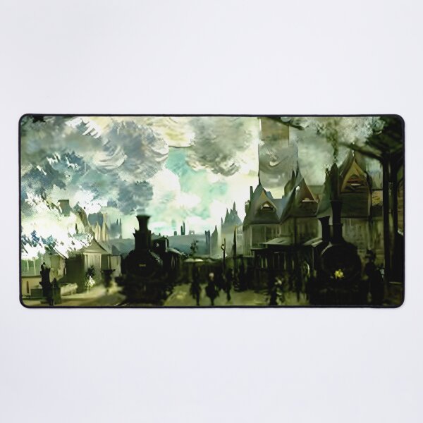 Item preview, Exterior of Saint-Lazare Station designed and sold by artdesignsnow.