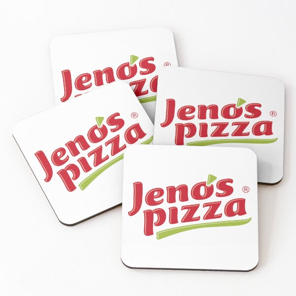 Item preview, Logotipo de la pizzería italiana clásica roja Jenos Pizza designed and sold by guayre.