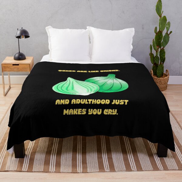 Item preview, Ogres Are Like Onions Adulthood Makes You Cry Funny Parody designed and sold by Mircea786.
