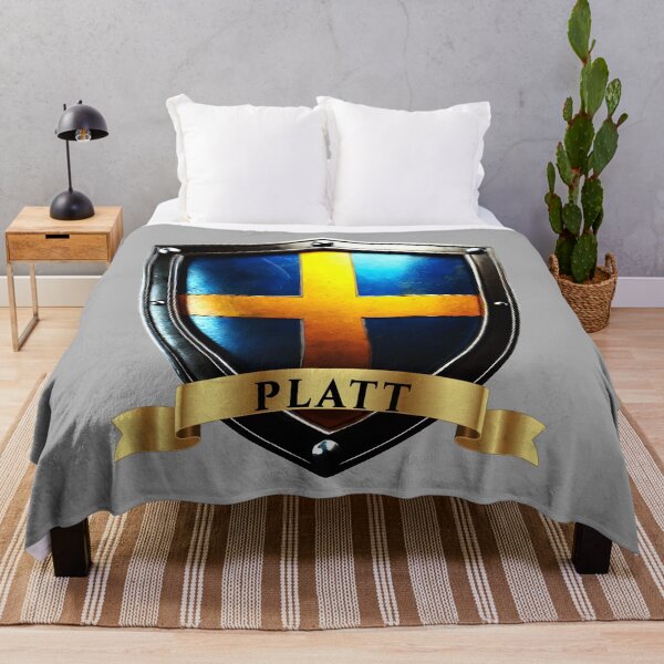 Item preview, Platt Swedish Heritage Crest Shield designed and sold by Highlandkings.