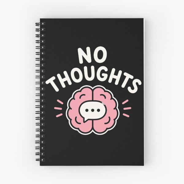 Item preview, No Thoughts Funny Brain Meme designed and sold by JalwaWear.
