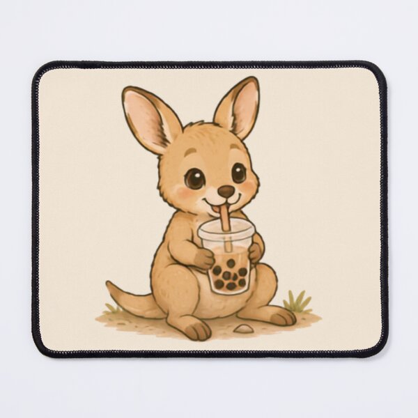 Item preview, Boba Tea Kangaroo Joey designed and sold by MellowMunchkins.