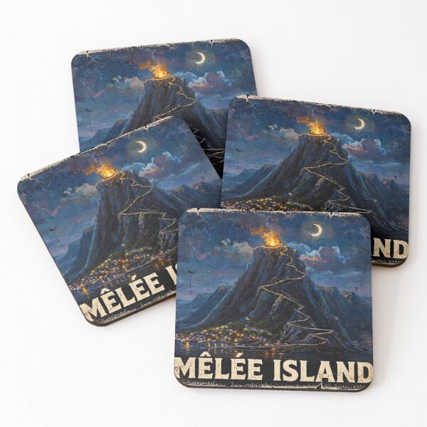 Item preview, Mêlée Island designed and sold by SewRetroSoft.