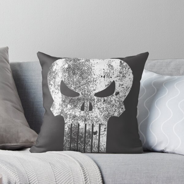 Item preview, The Punisher Classic Retro Skull Logo ⭐⭐⭐⭐⭐ designed and sold by Beautyinme.