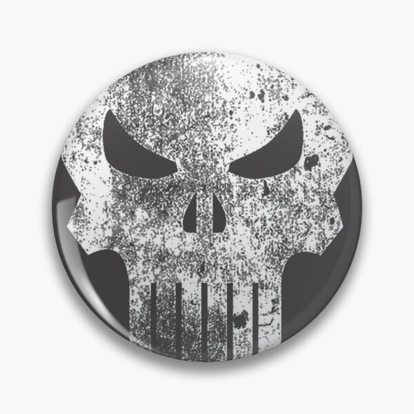 Item preview, The Punisher Classic Retro Skull Logo ⭐⭐⭐⭐⭐ designed and sold by Beautyinme.