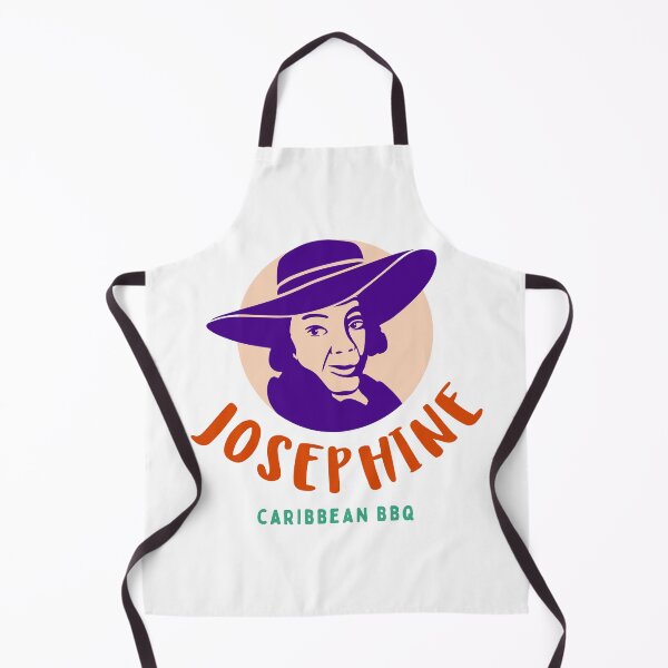 Item preview, Josephine Caribbean BBQ Vintage Woman Portrait Logo designed and sold by guayre.