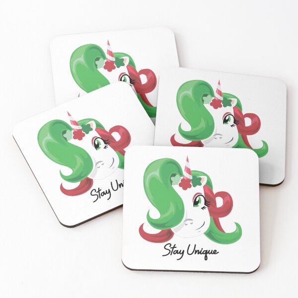 Item preview, Christmas Unicorn Stay Unique - Cute Magical Holiday Graphic designed and sold by artworkathome.