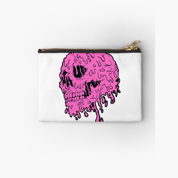 Item preview, Fuchsia Fluid Skull – Vibrant Neon Skull Art For Apparel & Home Décor ⭐⭐⭐⭐⭐ designed and sold by Beautyinme.