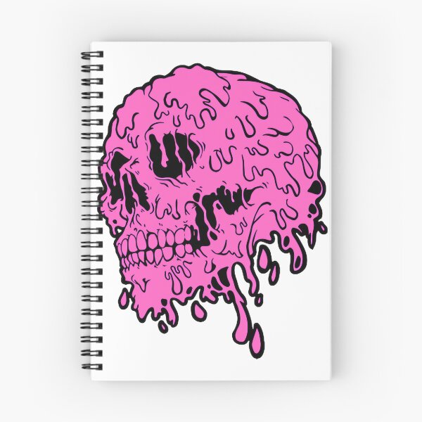Item preview, Fuchsia Fluid Skull – Vibrant Neon Skull Art For Apparel & Home Décor ⭐⭐⭐⭐⭐ designed and sold by Beautyinme.