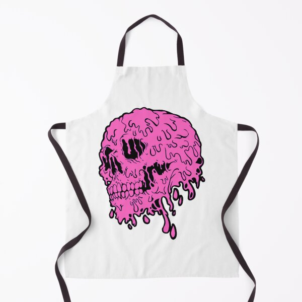 Item preview, Fuchsia Fluid Skull – Vibrant Neon Skull Art For Apparel & Home Décor ⭐⭐⭐⭐⭐ designed and sold by Beautyinme.