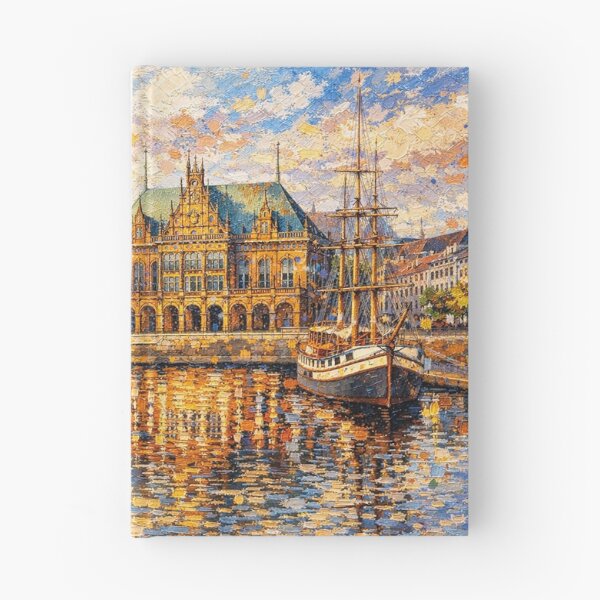Item preview, A painting of Bremen, Germany – A Beautiful place in Europe. designed and sold by GalleryKauffeld.