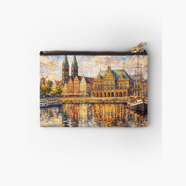 Item preview, A painting of Bremen, Germany – A Beautiful place in Europe. designed and sold by GalleryKauffeld.