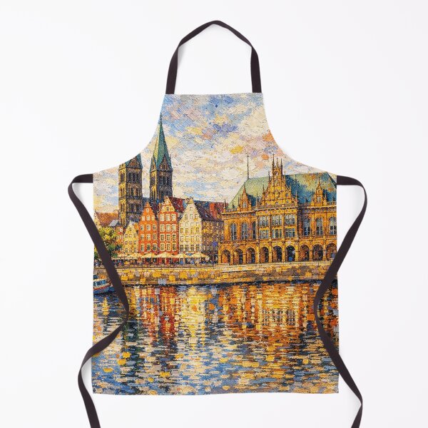 Item preview, A painting of Bremen, Germany – A Beautiful place in Europe. designed and sold by GalleryKauffeld.