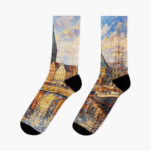 Item preview, A painting of Bremen, Germany – A Beautiful place in Europe. designed and sold by GalleryKauffeld.