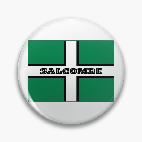 Item preview, Salcombe Heart of Devon Flag Coastal Charm designed and sold by S-and-W-4ever.