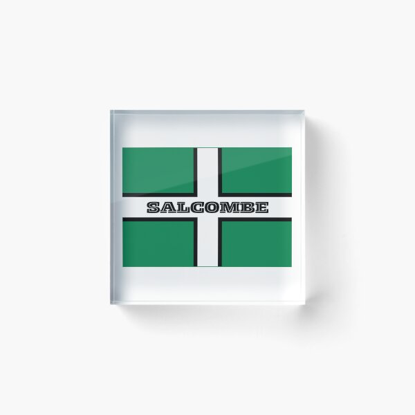 Item preview, Salcombe Heart of Devon Flag Coastal Charm designed and sold by S-and-W-4ever.
