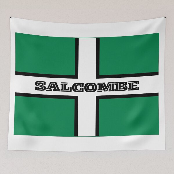 Item preview, Salcombe Heart of Devon Flag Coastal Charm designed and sold by S-and-W-4ever.