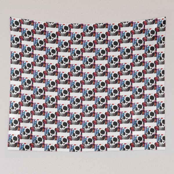 Item preview, A Minimal Pop Art Skull LIMITED EDITION designed and sold by Beautyinme.
