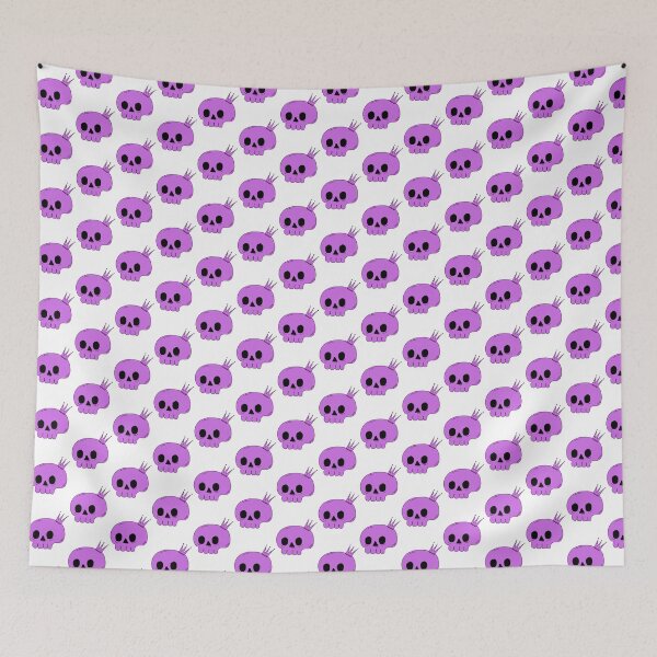 Item preview, A Symaptic Purple Skull PERFECT GIFT FOR YOU AND FRIENDS designed and sold by Beautyinme.