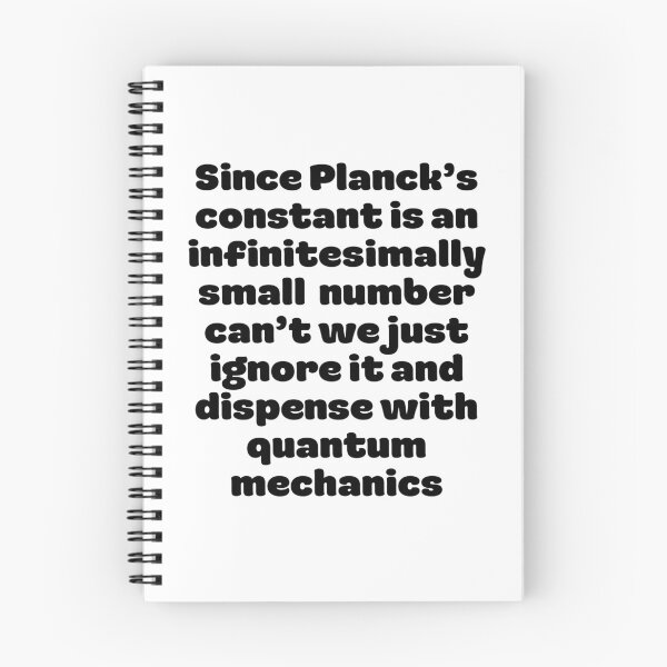 Item preview, Wishful Thinking in Quantum Mechanics! designed and sold by MPC-Mince-Pies.