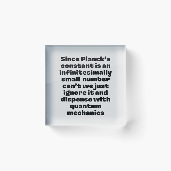 Item preview, Wishful Thinking in Quantum Mechanics! designed and sold by MPC-Mince-Pies.