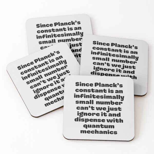 Item preview, Wishful Thinking in Quantum Mechanics! designed and sold by MPC-Mince-Pies.