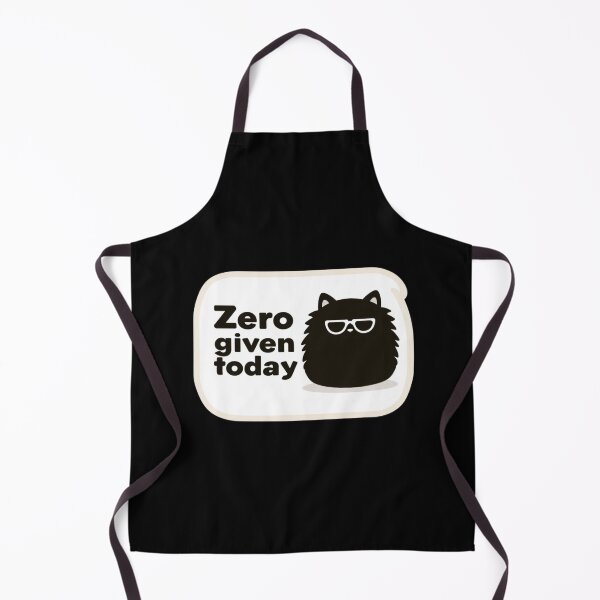 Item preview, Zero Given Today — Grumpy Cat With Sunglasses Funny Attitude Sticker Design designed and sold by KanDa-Shop.