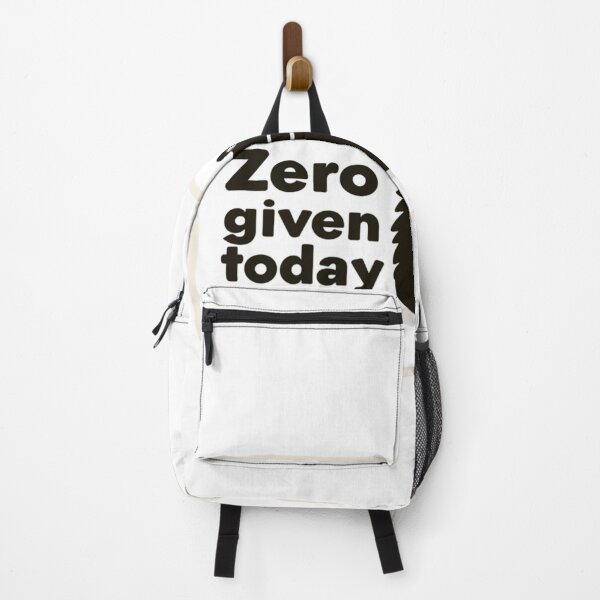 Item preview, Zero Given Today — Grumpy Cat With Sunglasses Funny Attitude Sticker Design designed and sold by KanDa-Shop.