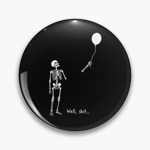 Item preview, Skeleton Lost Balloon designed and sold by milomatchart.
