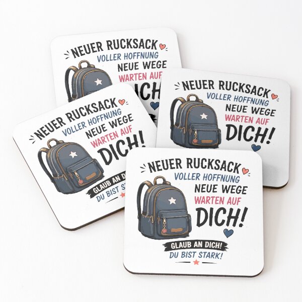 Item preview, New backpack - new luck designed and sold by Fritz-Nicole Print Shop.