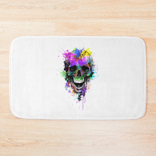 Item preview, Abstract Color Paint Splash Skull Art PERFECT GIFT FOR YOU AND FRIENDS designed and sold by Beautyinme.