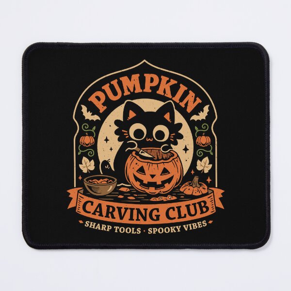 Item preview, Pumpkin Carving Club - Black Cat designed and sold by Snouleaf.