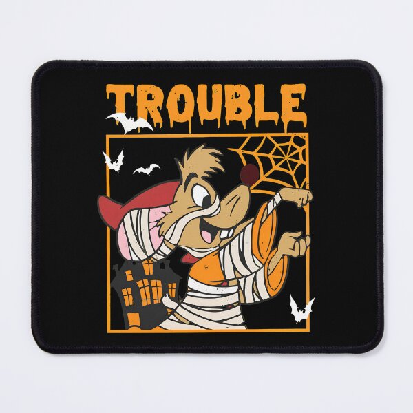 Item preview, Trouble Mummy Dog Halloween Cartoon designed and sold by LindaLoza26857.