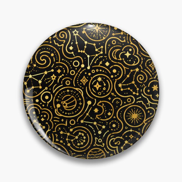 Item preview, Golden Constellation (Luxury x Pop-Art): designed and sold by Thai Vibe Studio.