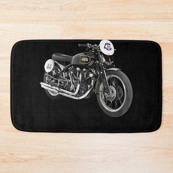 Artikelvorschau, Vincent Bike Lightning Vintage-Motorradgrafik Langarmshirt von 1952 entworfen und verkauft von ColleenOH.
