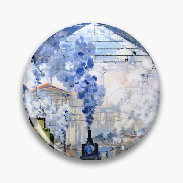 Item preview, Saint-Lazare Station, Exterior View  designed and sold by artdesignsnow.